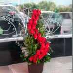 DR100 Arreglo Floral con Rosas Voluta 2